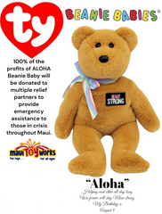 Maui Strong Aloha Beanie Baby