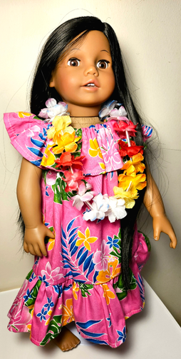 Hand-Made 18" Aloha Dresses