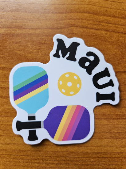 Pickleball Maui Sticker