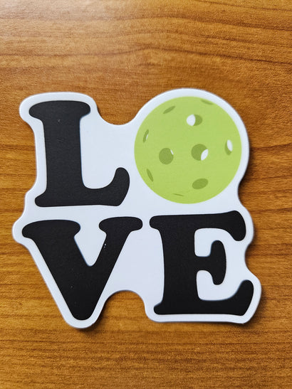 Pickleball Love Sticker