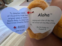 Maui Strong Aloha Beanie Baby