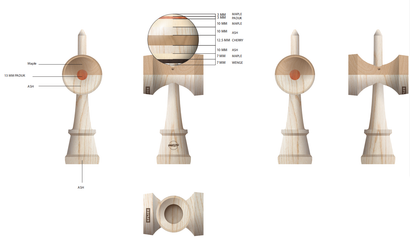 SWEETS KENDAMA - SPLICE - NEW LIMITED EDITION MODEL
