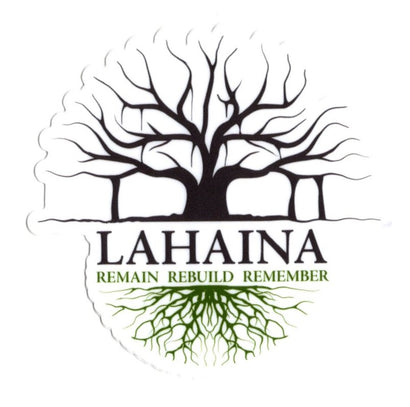 Lahaina Banyan Rebuild Sticker